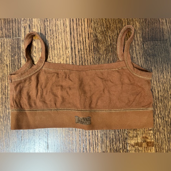 SKIMS Copper Soft Lounge Bralette Intimates Bra Brown Kim Kardashian - Picture 10 of 12